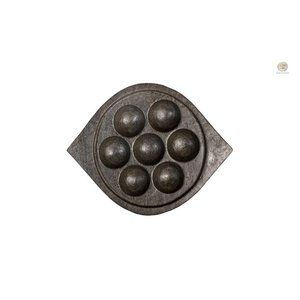 Seasoned Soapstone Paniyara Kal 7 Pit